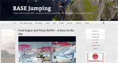 Desktop Screenshot of base-jumping.eu