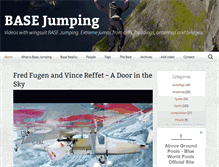 Tablet Screenshot of base-jumping.eu